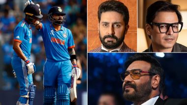 ICC Cricket World Cup 2023 Final: Ajay Devgn, Abhishek Bachchan, Vivek Oberoi and Other Stars Laud Team India's Efforts Post Heart-Breaking Loss Against Australia