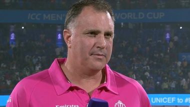 Angelo Mathews Timed Out Dismissal: Fourth Umpire Adrian Holdstock Explains Why Sri Lankan Batsman Was Dismissed Before Facing a Ball in SL vs BAN CWC 2023 Match (Watch Video)