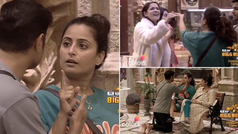 Bigg Boss 17: Ankita Lokhande and Aishwarya Sharma Get Into Nasty Fight; Pavitra Rishta Actress Calls Neil Bhatt’s Wife a ‘Psycho’ (Watch Promo Video)