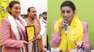 Akshara Singh, Bhojpuri Actress, Joins Prashant Kishor's Jan Suraaj; Calls Herself 'Bihar Ki Beti' (See Pic and Video)