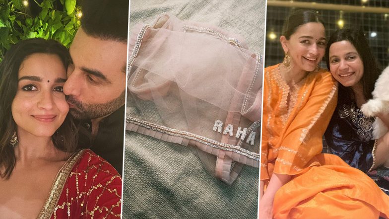 Alia Bhatt Shows Off Priceless Diwali Moments With Hubby Ranbir Kapoor and Sister Shaheen Bhatt in Her Recent Photo Dump (View Pics)