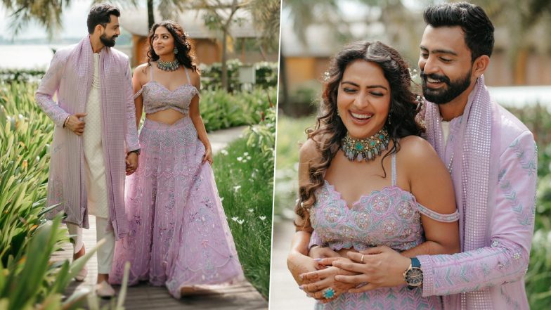 Amala Paul Marries Longtime Boyfriend Jagat Desai in Kochi; Check Out First Pics of the Newlyweds!