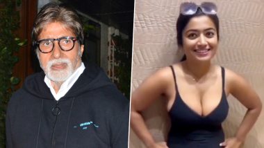 Amitabh Bachchan Calls for ‘Strong Legal Action’ After Rashmika Mandanna’s Deepfake Video Goes Viral (View Post)