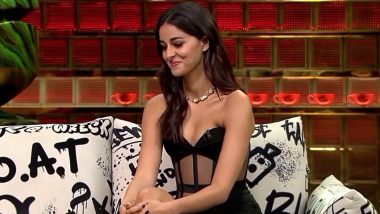 Koffee With Karan Season 8 Promo: Ananya Pandey Calls Herself 'Ananya Coy Kapur', Adds Fuel to Dating Rumours with Aditya Roy Kapur (Watch Video)