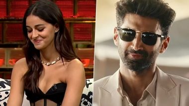 Koffee With Karan Season 8: Ananya Panday Calls Herself 'Ananya Coy Kapur' After Karan Johar Quizzes Her About Dating Aditya Roy Kapur!