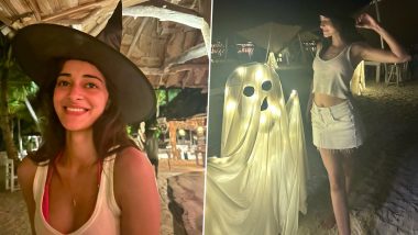 Ananya Panday Is a ‘Witch on a Beach’ This Halloween! Actress Celebrates the Spooky Festival in Maldives (View Pics)
