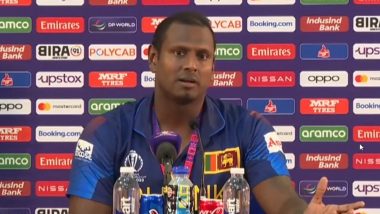 Angelo Mathews Says He Was at the Crease Within Two Minutes, Ready To Back Claim With Video Proof After ‘Timed Out’ Dismissal in BAN vs SL CWC 2023 Match