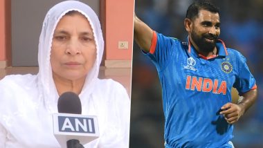 Mohammed Shami’s Mother Anjum Ara Rushed to Doctor After Experiencing Dizziness Hours Before IND vs AUS CWC 2023 Final