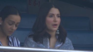 Anushka Sharma Spotted Watching India vs Netherlands ICC Cricket World Cup 2023 Match at M Chinnaswamy Stadium, Picture Goes Viral