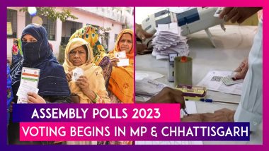 Assembly Elections 2023: Voting Begins In Madhya Pradesh And For Second Phase In Chhattisgarh