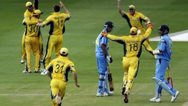IND vs AUS ICC Cricket World Cup 2023 Final: Here’s What Happened When India Faced Australia in Summit Clash of 2003 CWC (Watch Video Highlights)