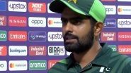 Babar Azam Drops Major Hint About His Captaincy Following Pakistan&rsquo;s Defeat to England in ICC Cricket World Cup 2023