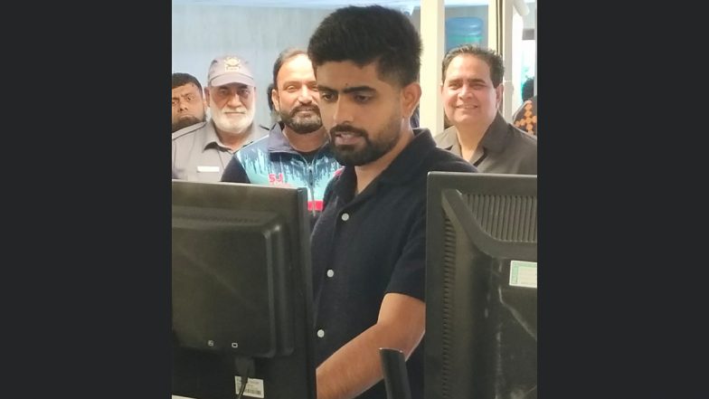 Babar Azam, Star Pakistan Cricketer, Receives Renewed Driving License From Khidmat Markaz Garden Town Police