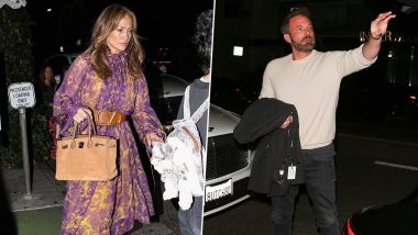Jennifer Lopez and Ben Affleck Photographed in Beverly Hills Post Dinner Date (View Pics)