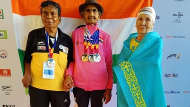 Bhagwani Devi Dagar, Aged 95, Wins Gold Medals in Shotput, Discus Throw and Javelin Throw Events at 22nd Asian Masters Athletics Championship