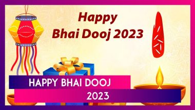 Bhai Dooj 2023: Share Greetings & WhatsApp Message With Brothers & Sisters To Celebrate Bhaubeej