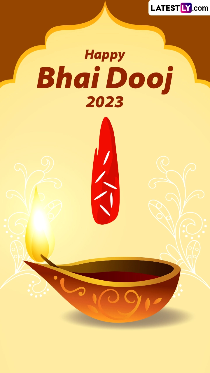 Bhai Dooj 2023 Greetings, WhatsApp Messages and HD Wallpapers for Bhau Beej