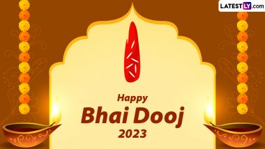 Bhai Dooj 2023 Wishes & HD Images: WhatsApp Status Messages, Images, Quotes, Greeting, HD Wallpapers and SMS for the Festive Day