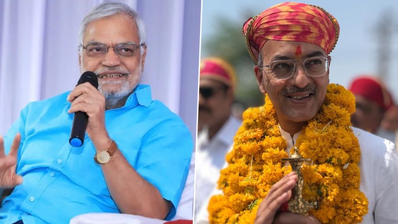 Rajasthan Election Results 2023: Congress Candidate and State Assembly Speaker CP Joshi Loses Nathdwara Seat to BJP’s Vishvaraj Singh Mewar by Margin of 7,504 Votes