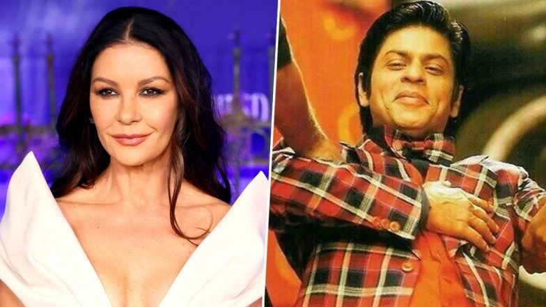 IFFI 2023: Catherine Zeta-Jones Is a Big Fan Of Indian Cinema, Reveals 'My Children Grew Up Watching Shah Rukh Khan's Om Shanti Om’ (Watch Video)