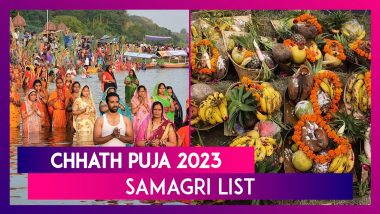 Chhath Puja 2023 Samagri List: Key Items Required For Puja Ceremony To Worship The Sun God & Chhathi Maiya