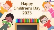 Children&rsquo;s Day 2023 Greetings & HD Wallpapers: WhatsApp Messages, Wishes, Quotes, Images and Captions to Celebrate Children&rsquo;s Day in India