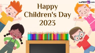 Children’s Day 2023 Greetings & HD Wallpapers: WhatsApp Messages, Wishes, Quotes, Images and Captions to Celebrate Children’s Day in India