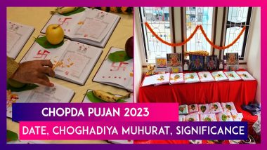 Chopda Pujan 2023: Date, Choghadiya Muhurat, Rituals, Significance Of Gujarati Celebration Of Diwali Festival