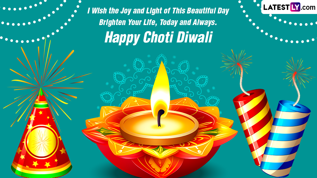 Choti Diwali 2023 Wishes and Greetings WhatsApp Messages, SMS, Images