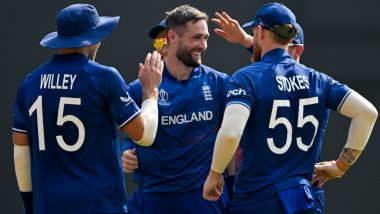 ENG vs AUS ICC Cricket World Cup 2023 Innings Update: Chris Woakes Takes Four Wickets, Marnus Labuschagne Hits 71 As Australia Score 286