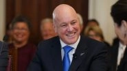 Christopher Luxon Sworn in as New Zealand Prime Minister, Says 'Priority Is to Improve Economy'