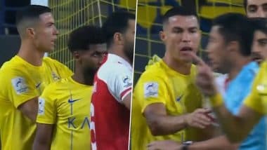 Cristiano Ronaldo Shows Heart-Winning Gesture, Asks Referee to Cancel Penalty Despite Awarded Spotkick During Al-Nassr vs Persepolis ACL 2023-24 Match (Watch Video)