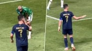Cristiano Ronaldo Reacts to Fans Chanting Lionel Messi&rsquo;s Name During Al-Nassr vs Al-Ettifaq King&rsquo;s Cup 2023&ndash;24 Match, Video Goes Viral!