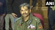 Jammu and Kashmir: DGP RR Swain Issues Stern Warning to Pakistan, Says &lsquo;Indian State Has Will, Resoluteness To Defeat Terror From Across LoC&rsquo;