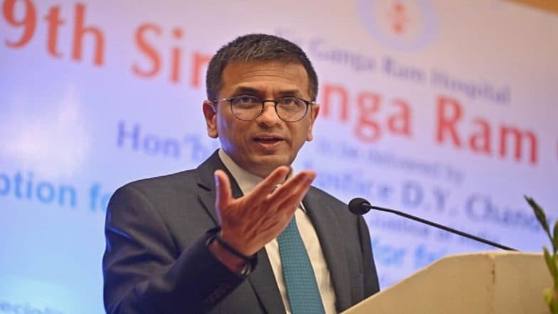 In a Democracy the Majority Will Have Its Way but the Minority Must Have Its Say, Says CJI DY Chandrachud While Speaking on 'Democracy, Debate and Dissent'