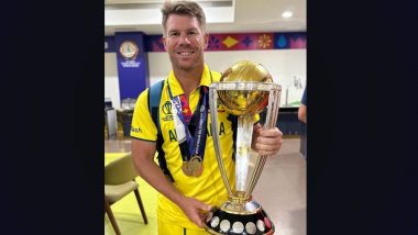 David Warner Seeks 'Apology' From Team India Fans After Australia Win ICC Cricket World Cup 2023 Title, Admits Atmosphere As 'Incredible' (See Post)