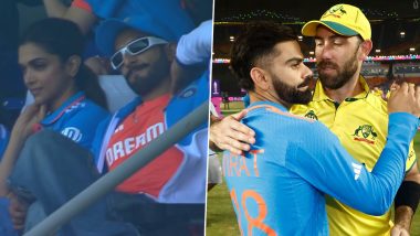 Ranveer Singh and Deepika Padukone React to Team India’s Loss Against Australia in ICC Cricket World Cup 2023 Final