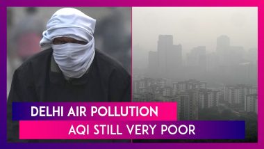 Delhi Air Pollution: Air Quality Still Under ‘Very Poor’ Category, AQI Stands At 318 On November 29 Morning