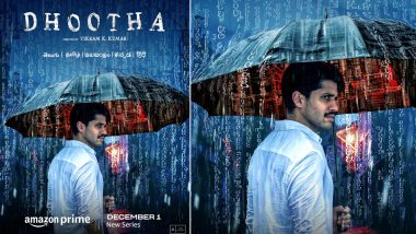 Dhootha: Naga Chaitanya’s Supernatural Horror Series to Premiere on Prime Video on December 1 (View Poster)