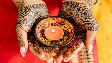 New Mehndi Designs for Diwali 2023: Simple and Beautiful Mehandi Designs and Henna Patterns Ahead of Deepawali Celebrations (Watch Videos)
