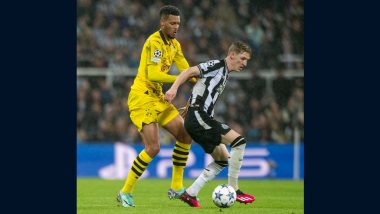 How to Watch Borussia Dortmund vs Newcastle United UEFA Champions League 2023-24 Live Streaming Online: Get Telecast Details of UCL Football Match on TV and Online