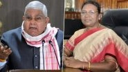 Diwali 2023 Wishes: &lsquo;Pledge for Nation Building,&rsquo; President Droupadi Murmu, Vice President Jagdeep Dhankhar Greet Nation on Deepawali
