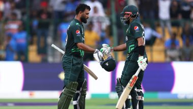 Pakistan Beat New Zealand by 21 Runs via DLS Method in ICC Cricket World Cup 2023 As Rain Abandons Match in Bengaluru