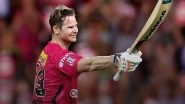 BBL 2023&ndash;24: Steve Smith Returns to Sydney Sixers for Big Bash League Season 13