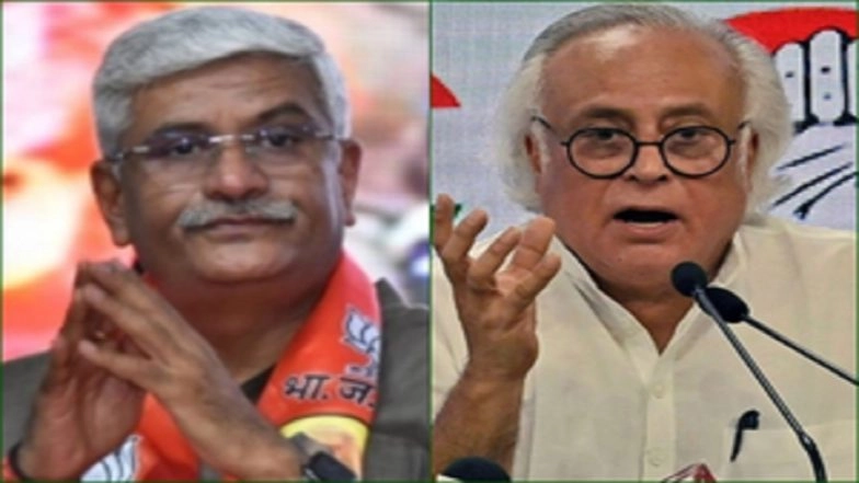 Gajendra Shekhawat, Jairam Ramesh Trade Barbs Over Cong’s Caste Census Promise