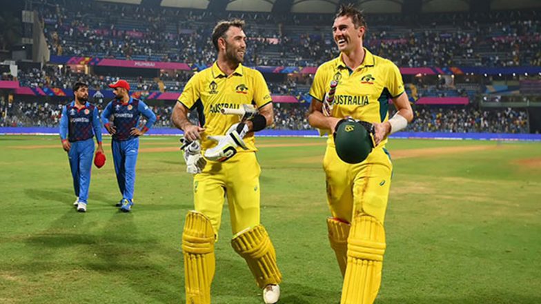 Rashid Khan Praises Pat Cummins and Glenn Maxwell For Their Match-Winning Partnership In AUS vs AFG ICC CWC 2023 Match