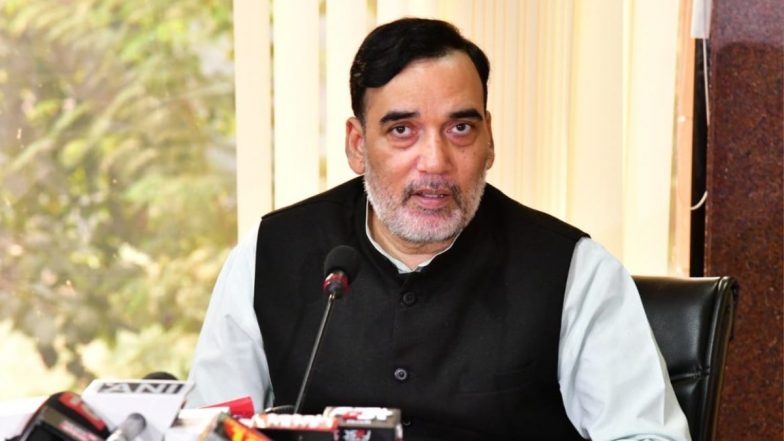 Delhi Air Pollution: AAP Leader Gopal Rai Writes to Union Minister Bhupender Yadav for Banning Polluting Vehicles From Neighbouring States