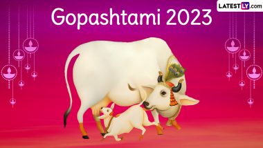 Gopashtami 2023 Date in India: Know Shubh Muhurat, Timings, Puja Vidhi and Significance of the Day When Cows and Calves Are Worshipped