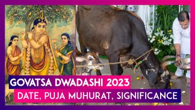 Govatsa Dwadashi 2023: Know Date, Puja Muhurat & Significance Of This Auspicious Festival Which Marks The Beginning Of Diwali
