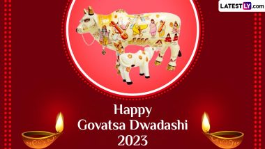 Govatsa Dwadashi 2023 Images & Bach Baras HD Wallpapers for Free Download Online: Wish Happy Vasu Baras With WhatsApp Messages, SMS and Greetings on the Auspicious Day
